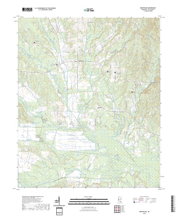 Montpelier topographic map thumbnail