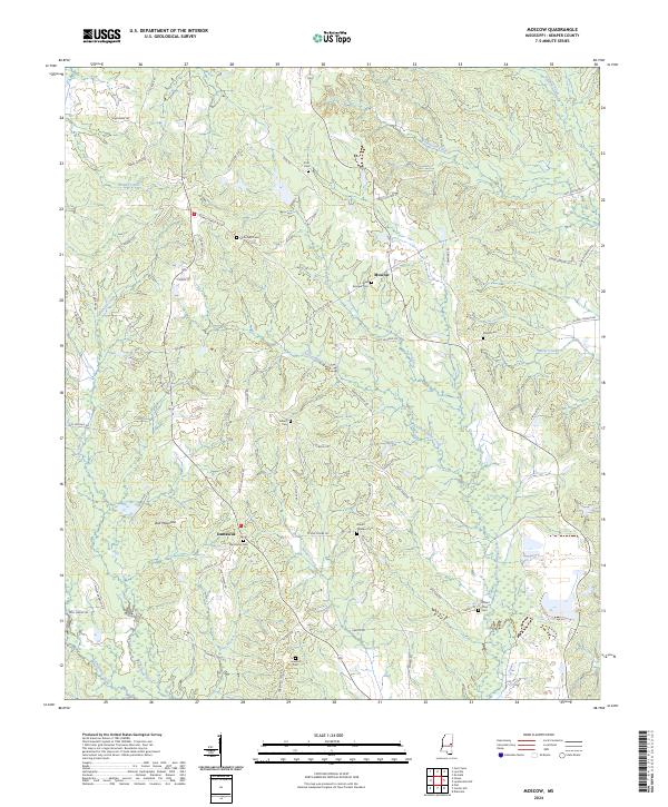 Moscow topographic map thumbnail
