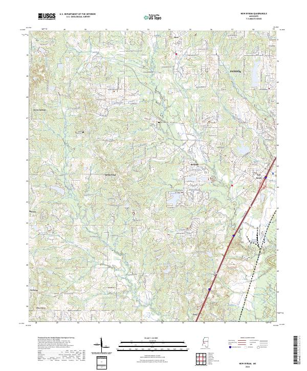 New Byram 2024 topographic map thumbnail