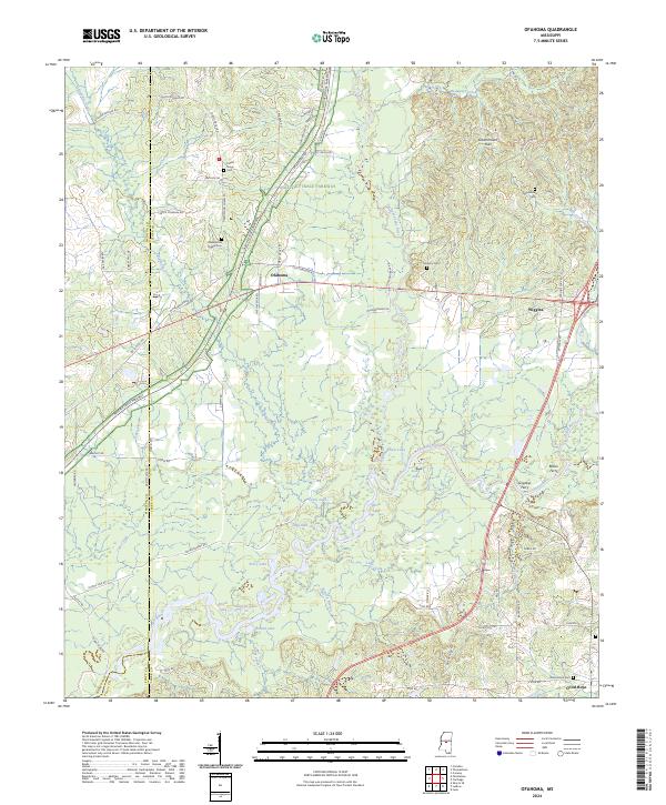 Ofahoma 2024 topographic map thumbnail