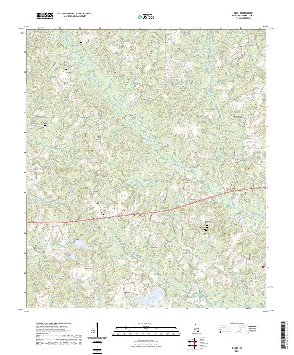 Oloh 2024 topographic map thumbnail