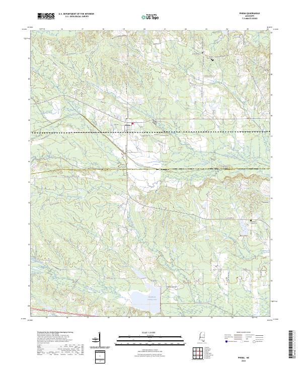 Pheba topographic map thumbnail
