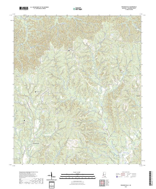 Pinckneyville topographic map thumbnail
