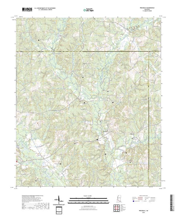 Pricedale topographic map thumbnail