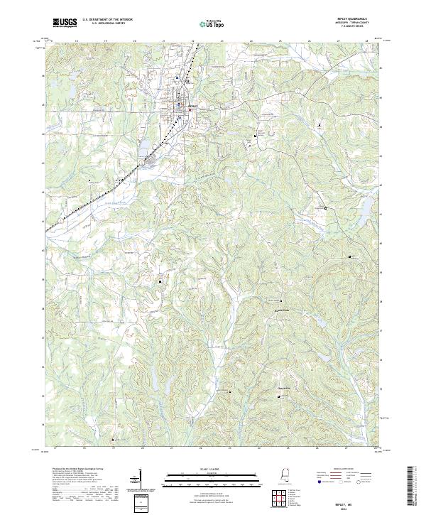Ripley 2024 topographic map thumbnail