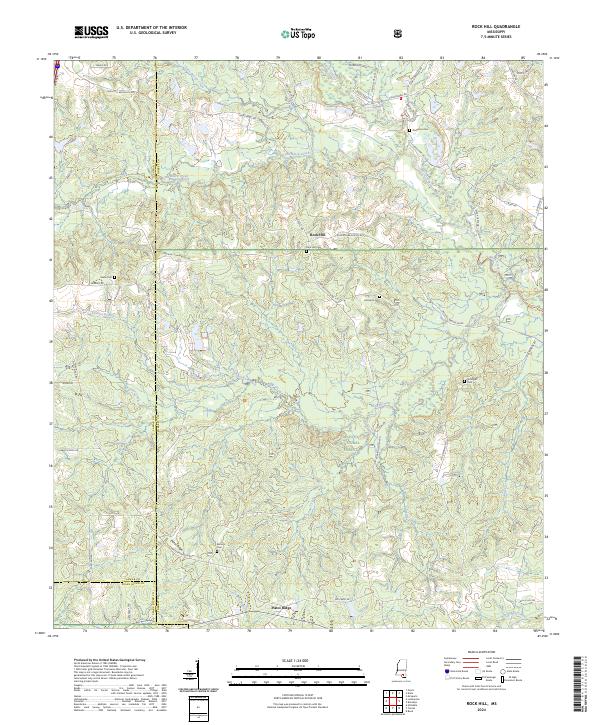 Rock Hill topographic map thumbnail