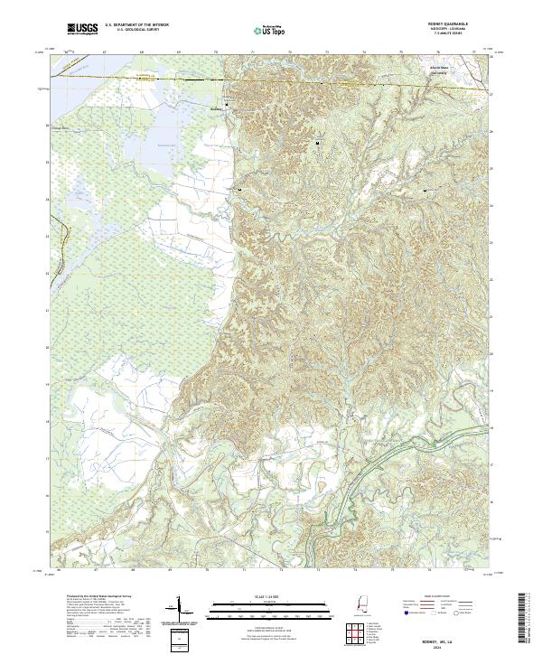 Rodney 2024 topographic map thumbnail