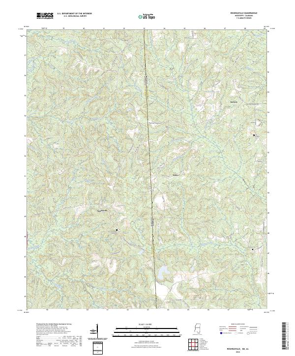 Rounsaville 2024 topographic map thumbnail