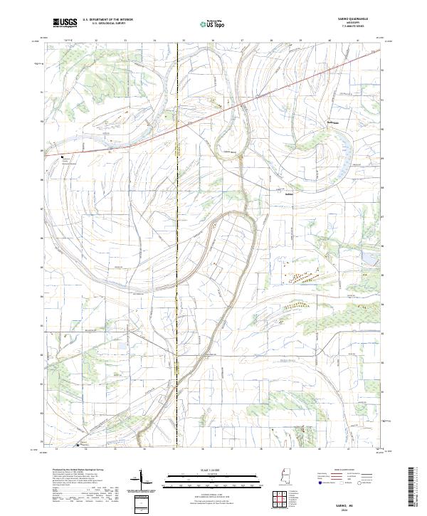 Sabino topographic map thumbnail