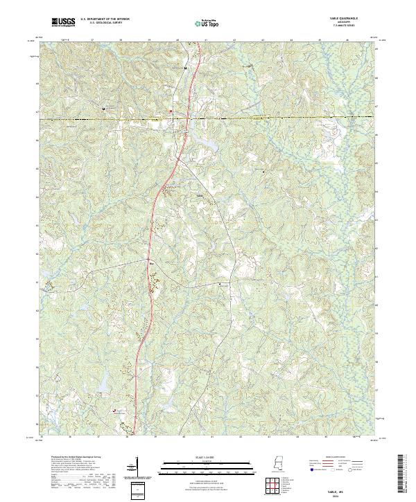 Sable 2024 topographic map thumbnail
