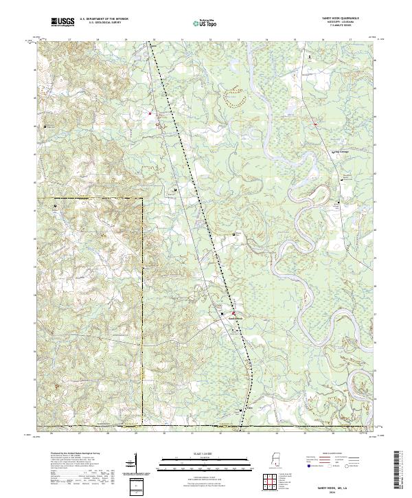 Sandy Hook topographic map thumbnail