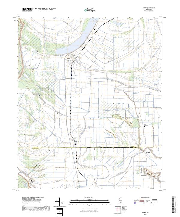 Scott topographic map thumbnail
