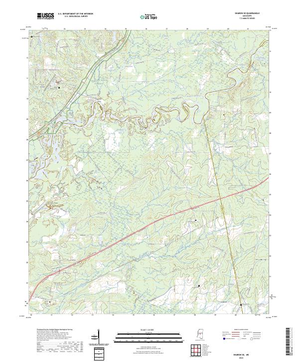 Sharon SE 2024 topographic map thumbnail