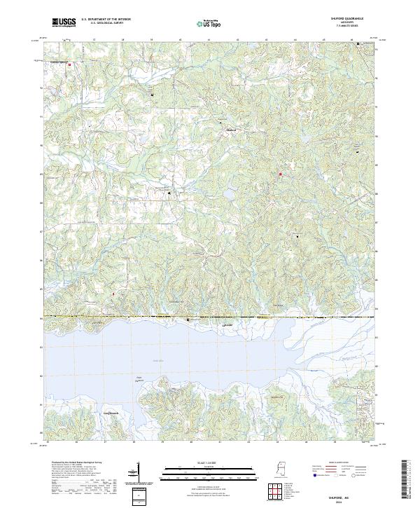 Shuford 2024 topographic map thumbnail
