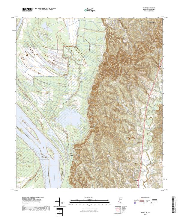 Sibley 2024 topographic map thumbnail
