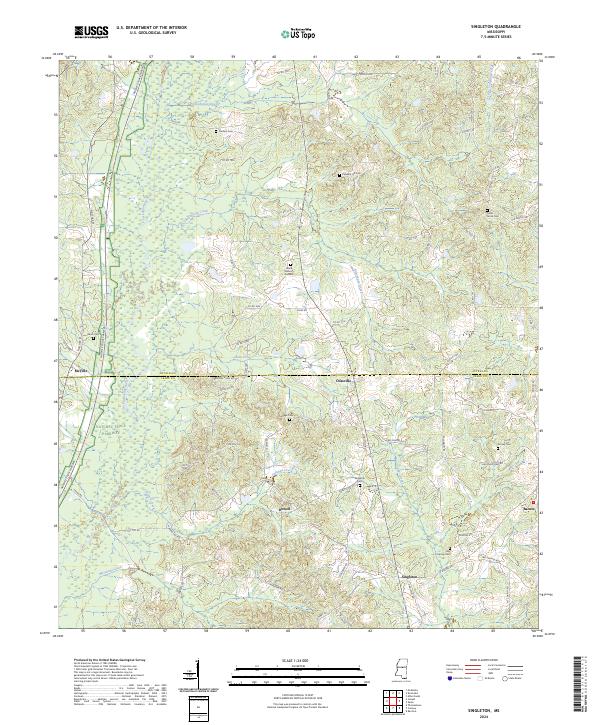 Singleton topographic map thumbnail