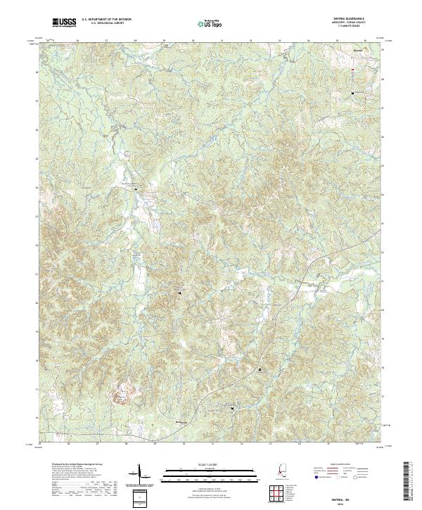 Smyrna 2024 topographic map thumbnail