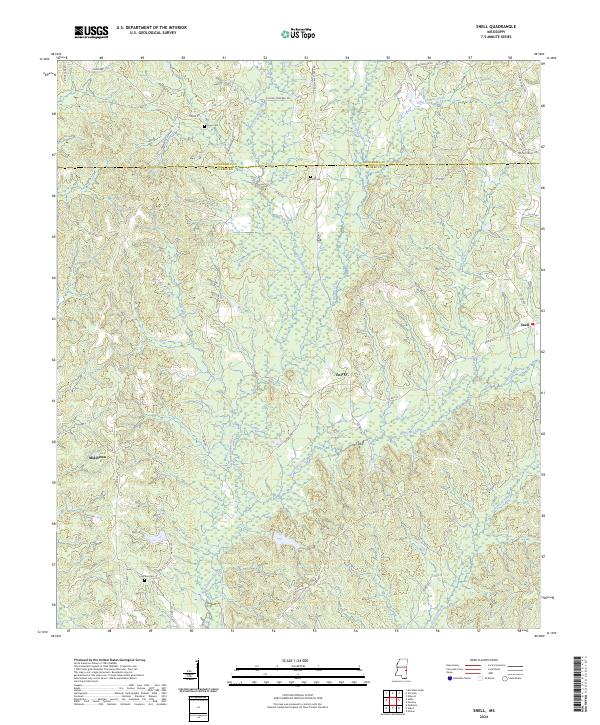 Snell 2024 topographic map thumbnail