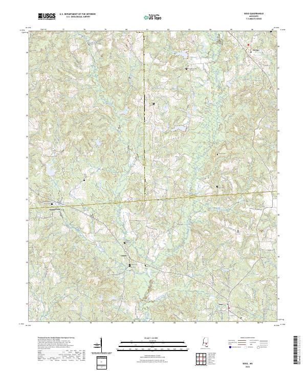 Soso 2024 topographic map thumbnail