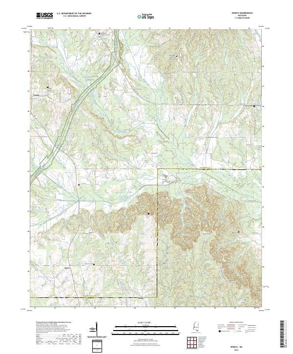 Sparta 2024 topographic map thumbnail