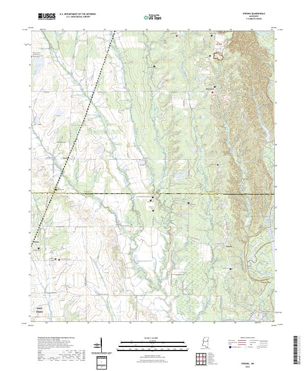 Strong topographic map thumbnail
