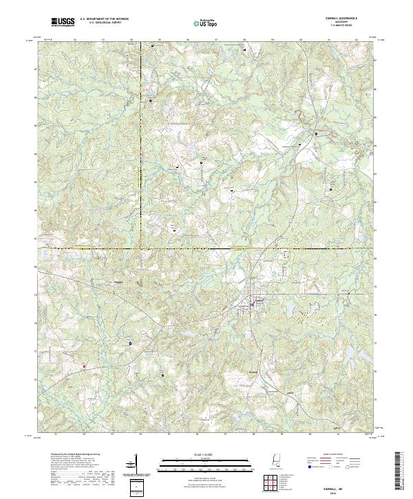 Sumrall 2024 topographic map thumbnail