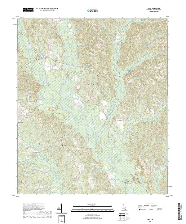 Sykes topographic map thumbnail