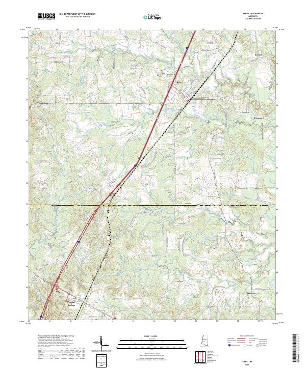 Terry 2024 topographic map thumbnail