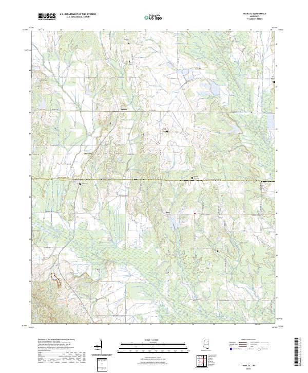 Trebloc 2024 topographic map thumbnail