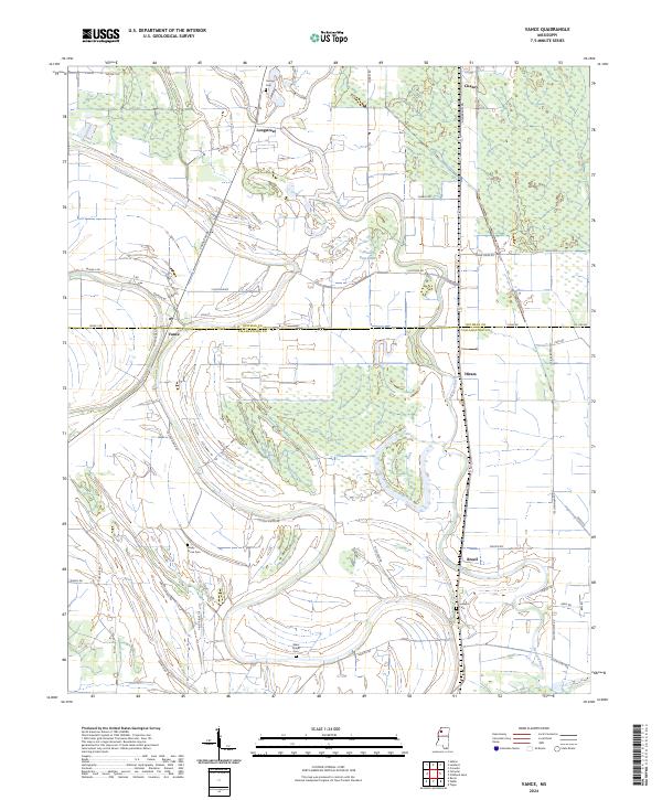 Vance topographic map thumbnail