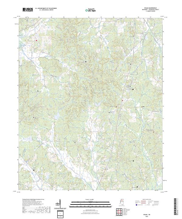 Velma 2024 topographic map thumbnail