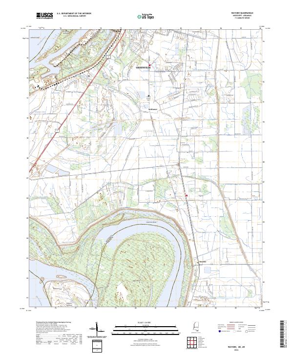Wayside topographic map thumbnail
