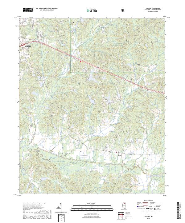 Yocona 2024 topographic map thumbnail