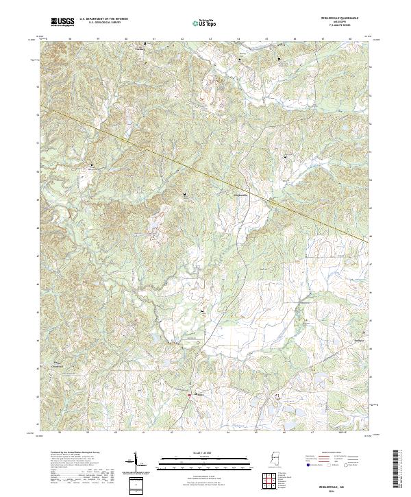 Zeiglerville 2024 topographic map thumbnail