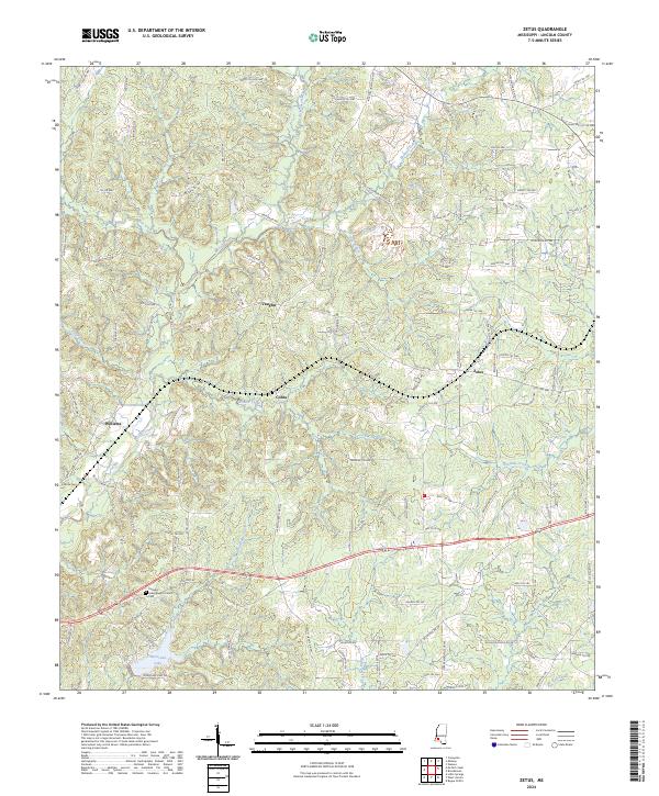 Zetus 2024 topographic map thumbnail