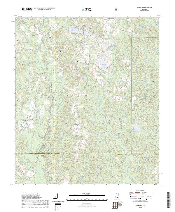 Silver Run 2024 topographic map thumbnail