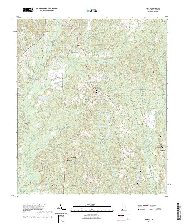 Aberfoil topographic map thumbnail
