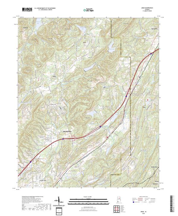 Argo topographic map thumbnail