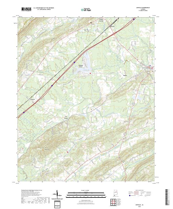 Ashville topographic map thumbnail
