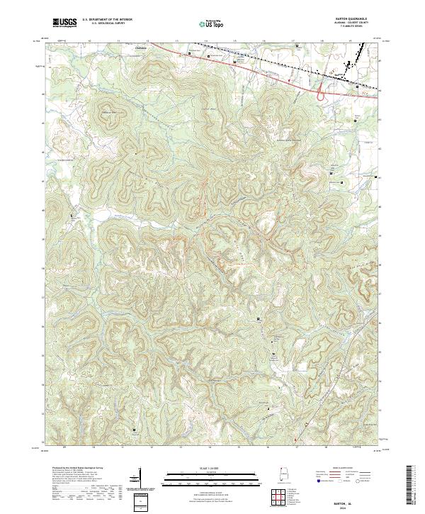 Barton topographic map thumbnail