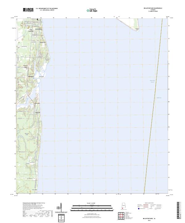 Bellefontaine topographic map thumbnail