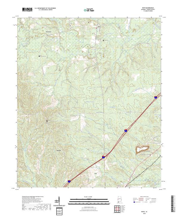 Boyd topographic map thumbnail