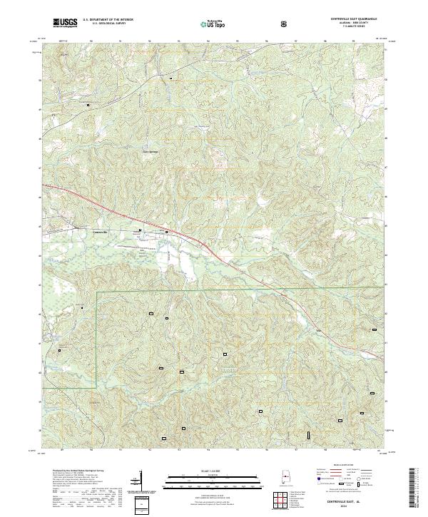 Centreville East topographic map thumbnail
