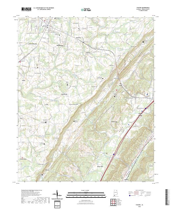 Chavies 2024 topographic map thumbnail