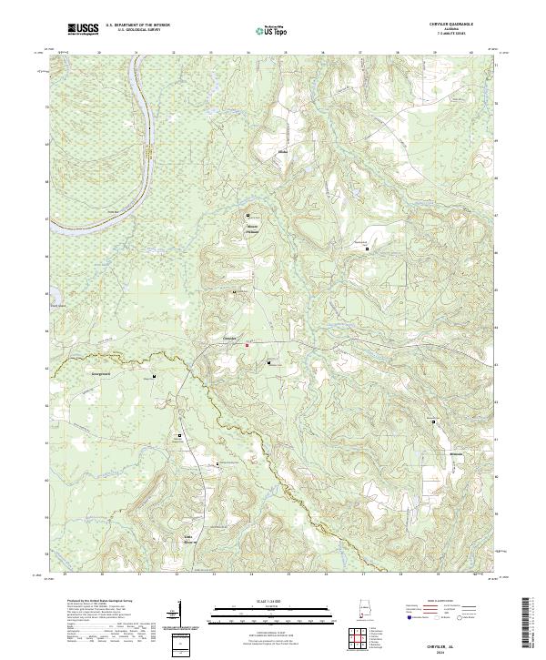 Chrysler topographic map thumbnail
