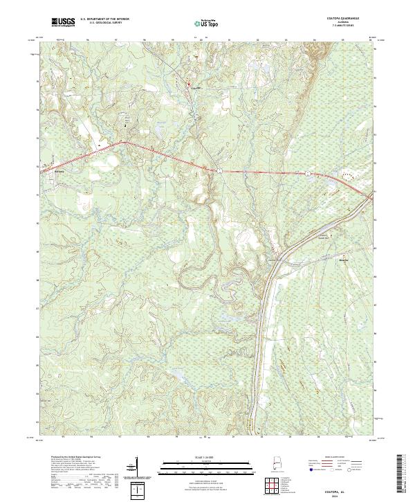 Coatopa topographic map thumbnail