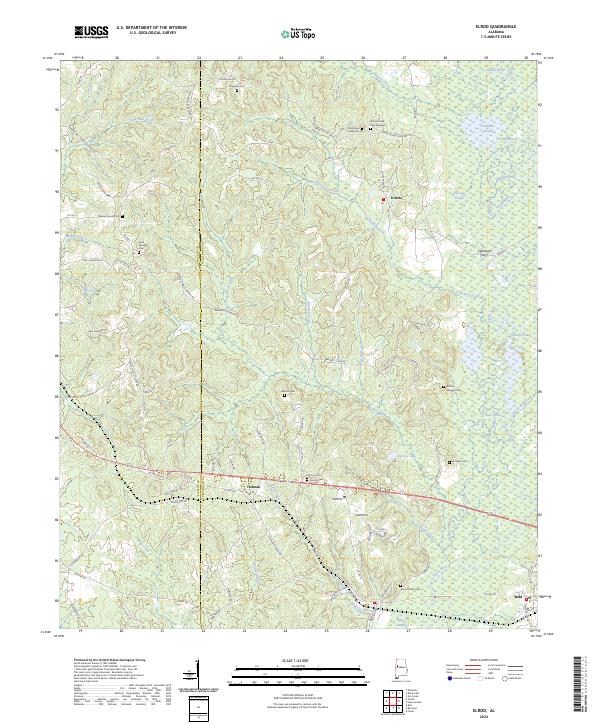 Elrod topographic map thumbnail