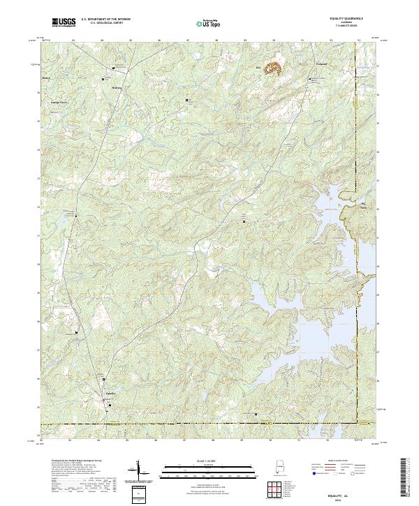 Equality topographic map thumbnail