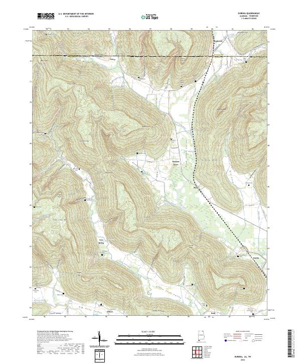 Eureka topographic map thumbnail