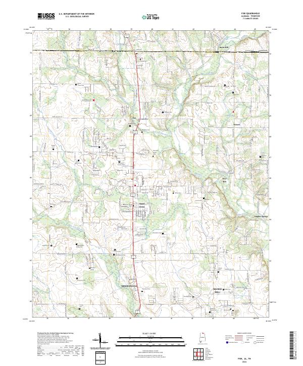 Fisk topographic map thumbnail